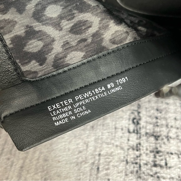 Abeo Pro Exeter Black Leather Ankle Boot, 9, Inner Side Zip, Rubber Sole - Picture 7 of 16